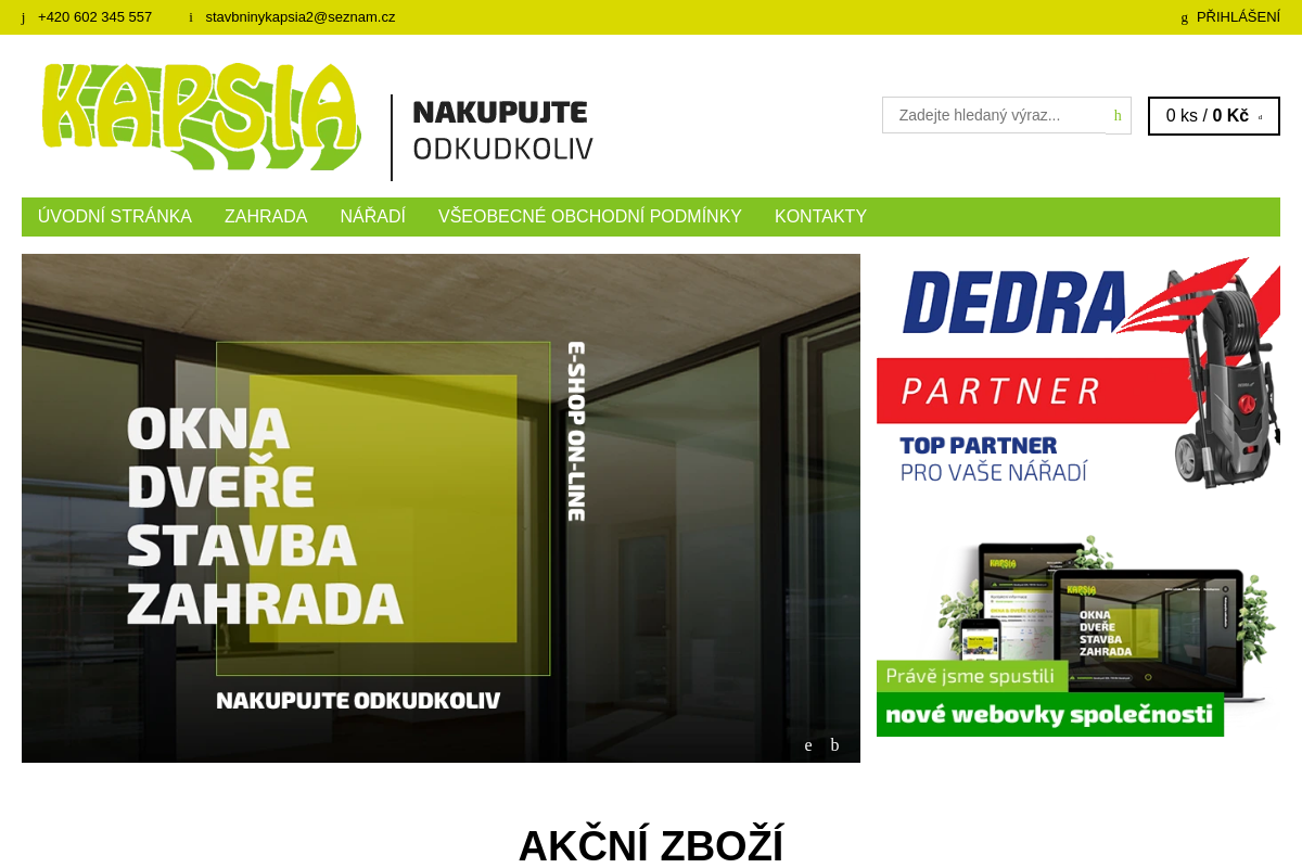Stavebniny Kapsia