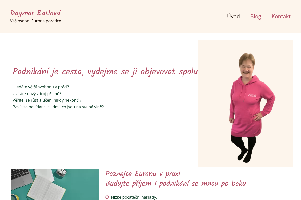 Bc. Dagmar Batlová - Osobní poradce Eurona