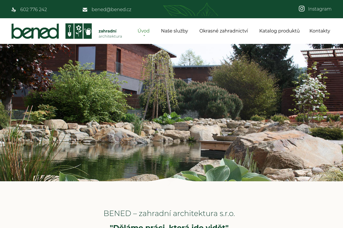 BENED - zahradní architektura, s.r.o.