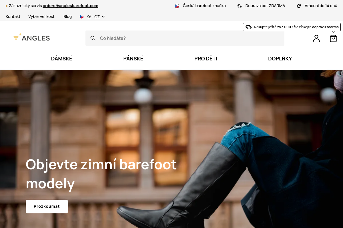 Anglesbarefoot.cz