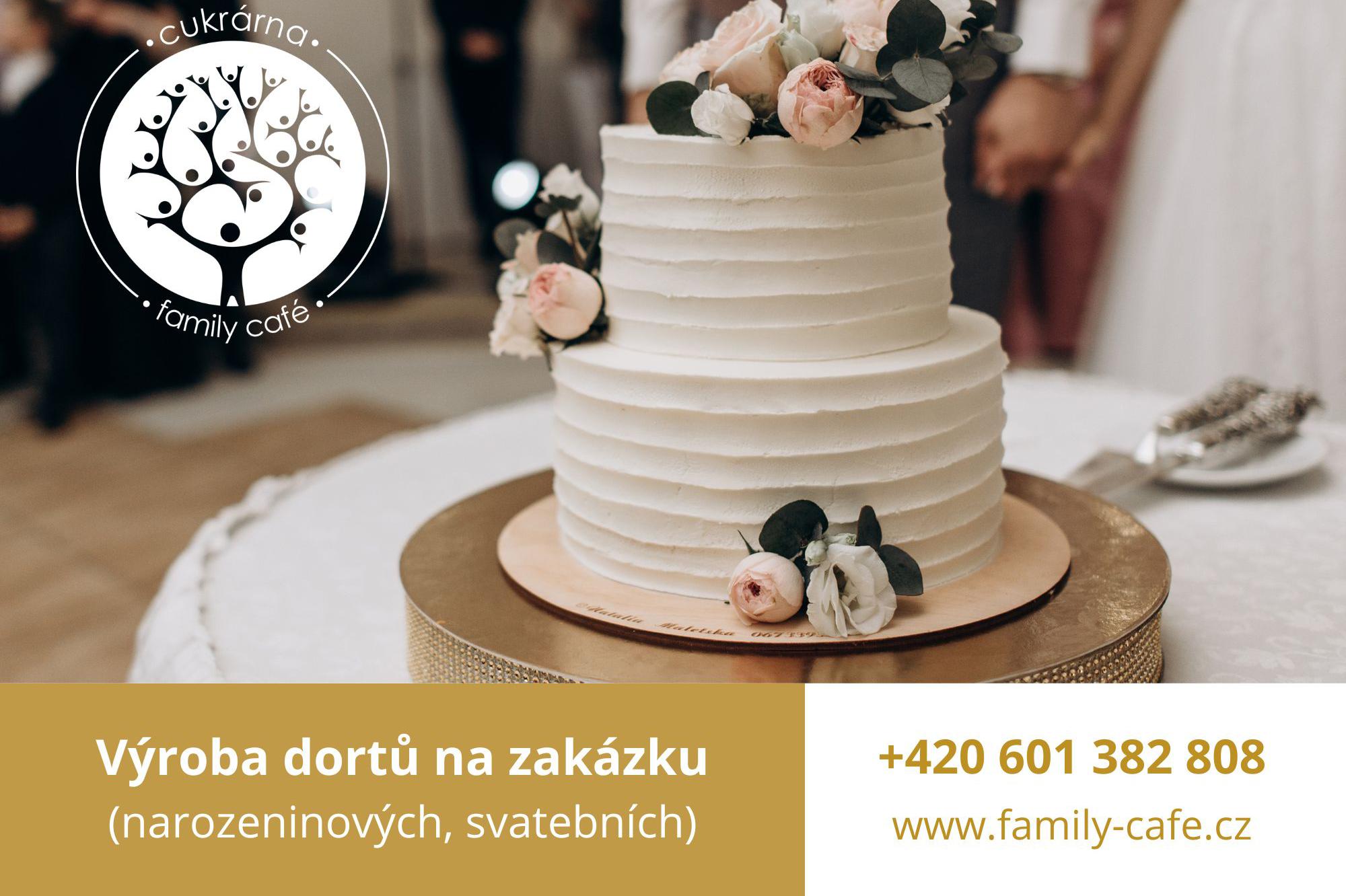 Svatební i jiné dorty na zakázku