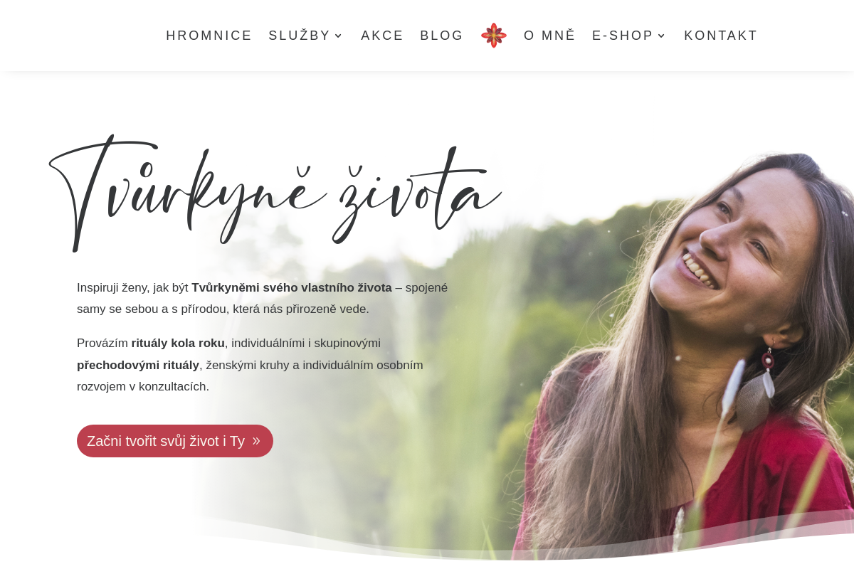 Tvůrkyně života - Šárka Doležalová Křepelková