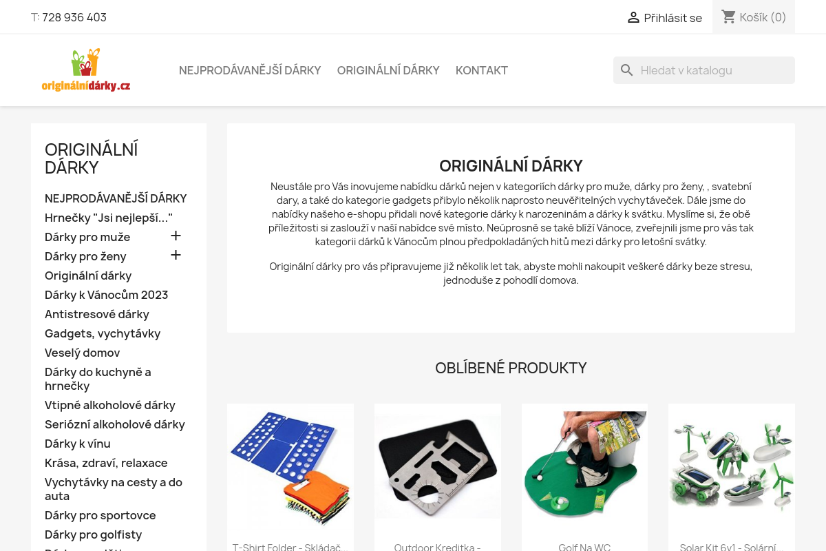 OriginálníDárky.cz