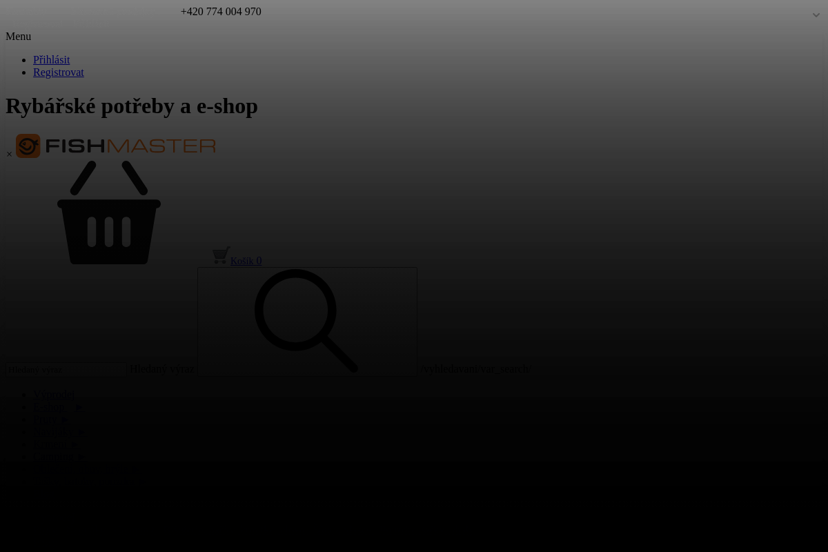 FISHMASTER - Rybářské potřeby