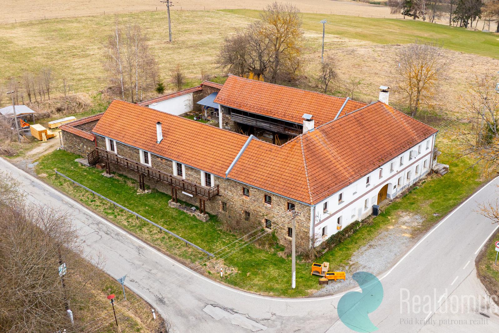 Kamenný statek, apartmány na Šumavě, Malšín