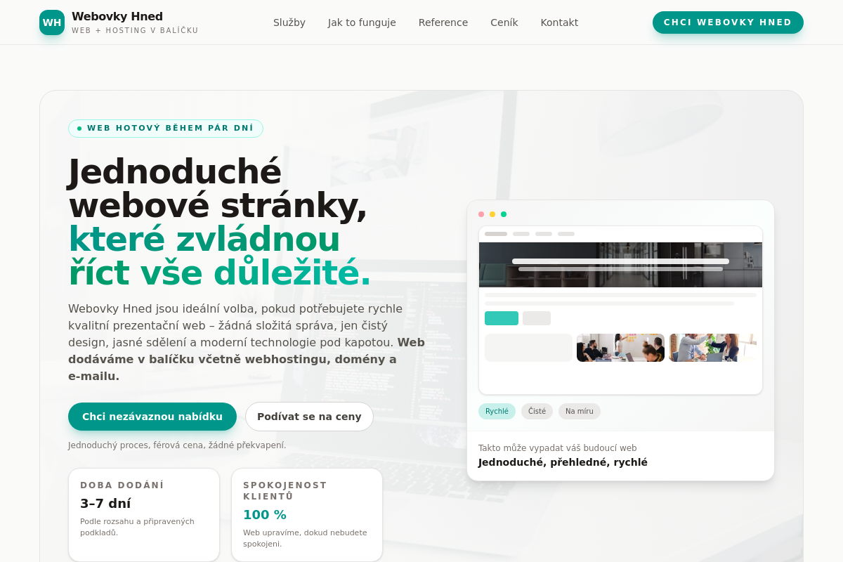 Webovkyhned.cz