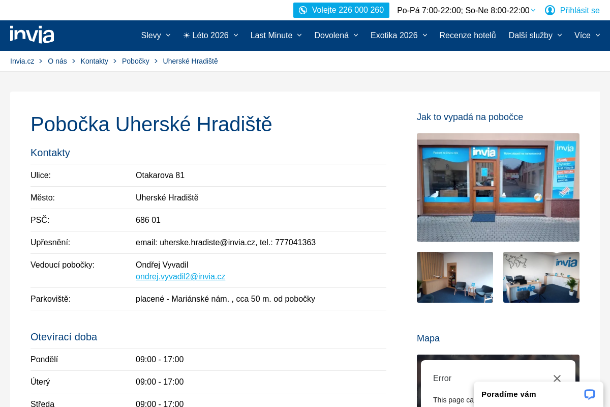 Invia - cestovní agentura