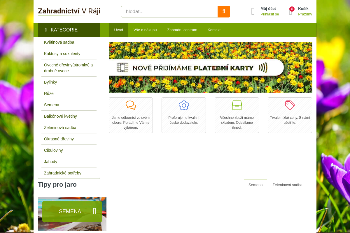 Zahradnictví V Ráji