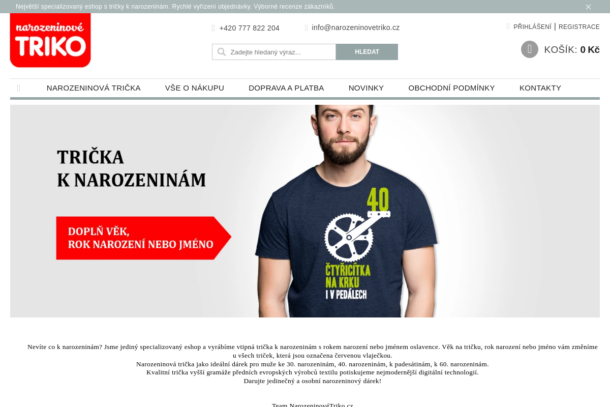 NarozeninoveTriko.cz