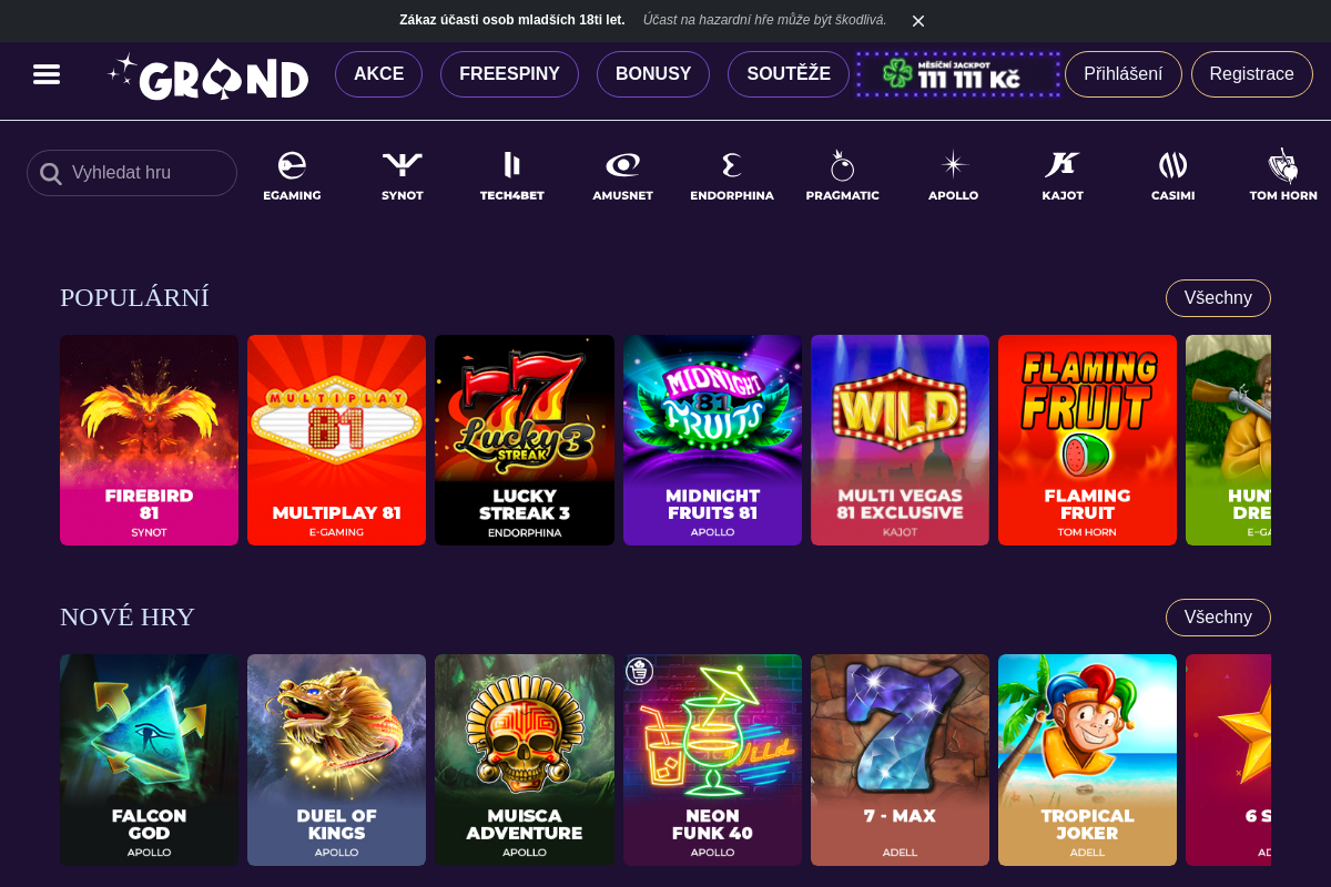 Grandwin.cz Online Casino foto 1