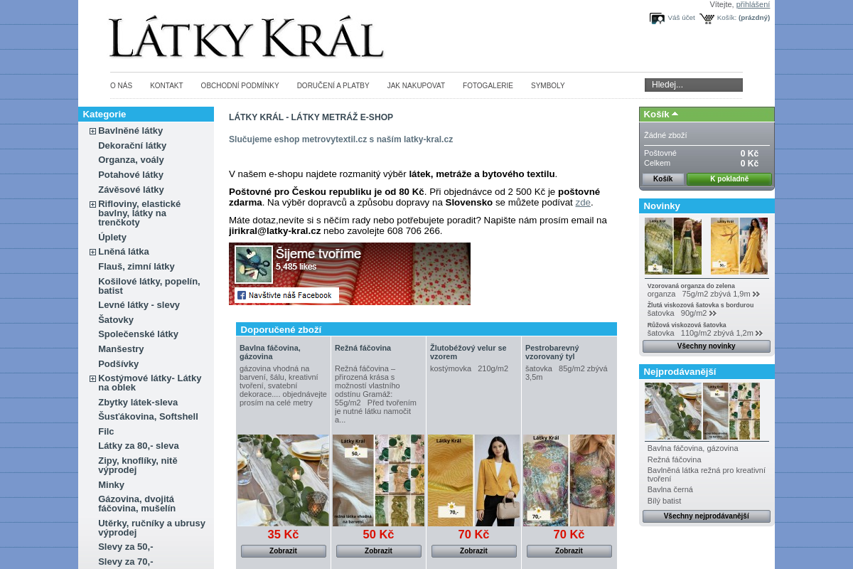 Metrovytextil.cz