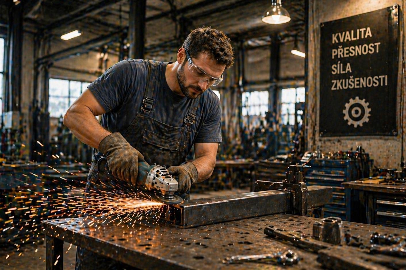 Pracovní oděvy, které vydrží i spršku jisker