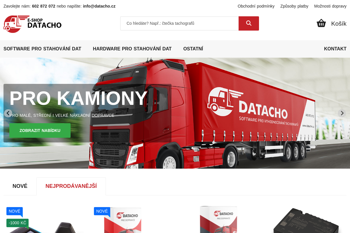 E-shop Datacho.cz