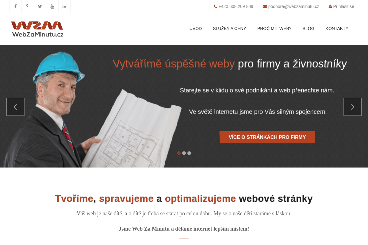 WebZaMinutu.cz