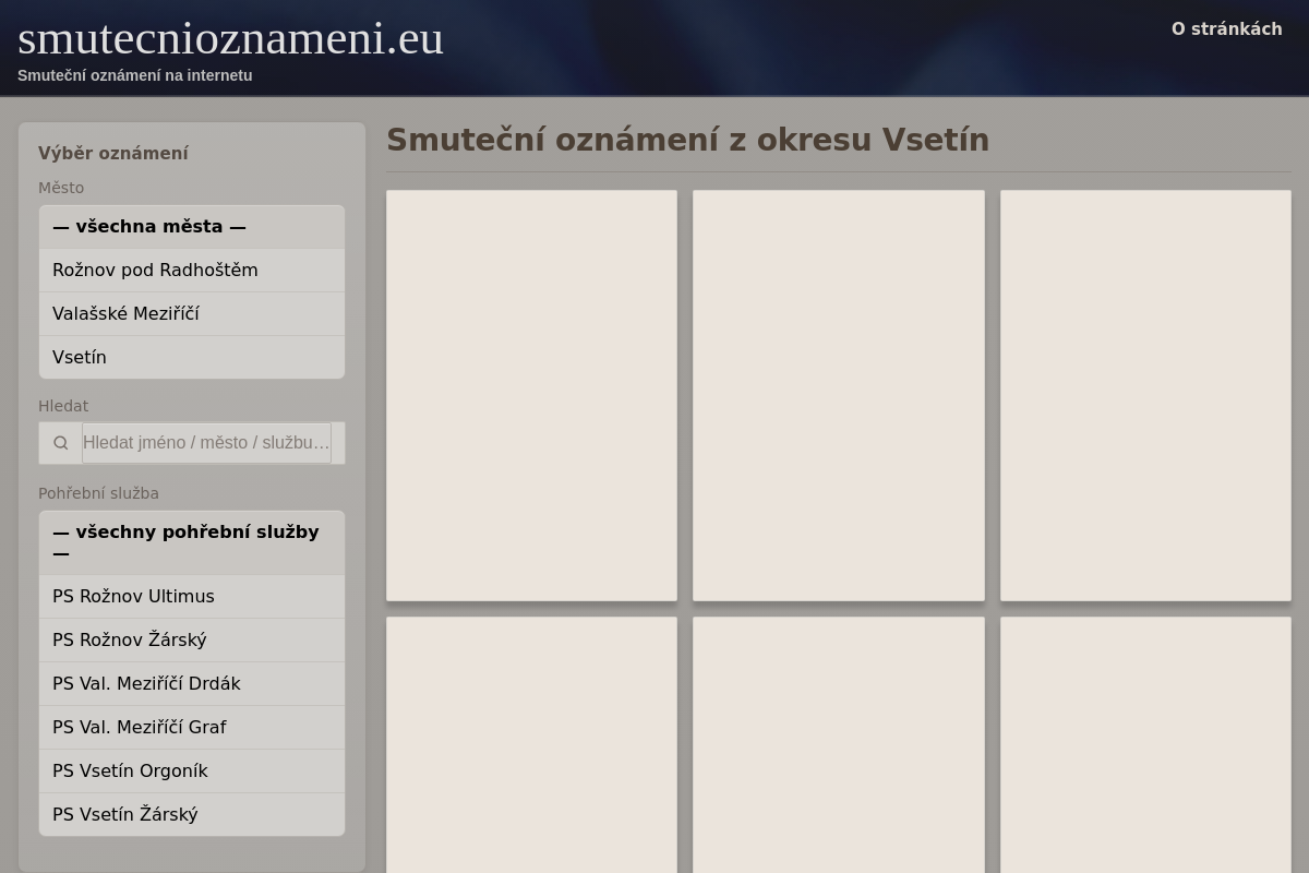 Smutecnioznameni.eu