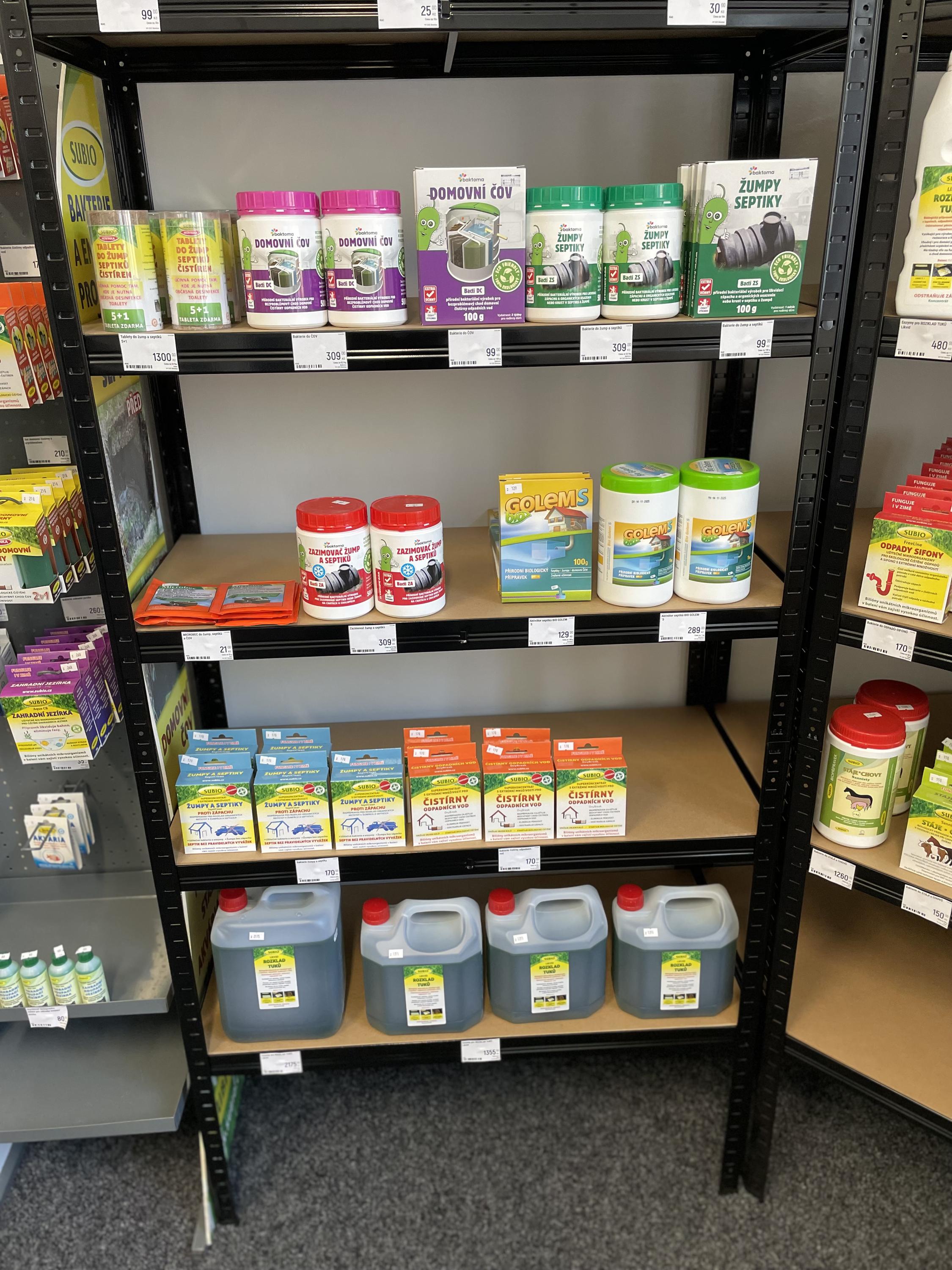 VV CUC BIOSHOP řešení pro domácnost, čov a septiky foto 2