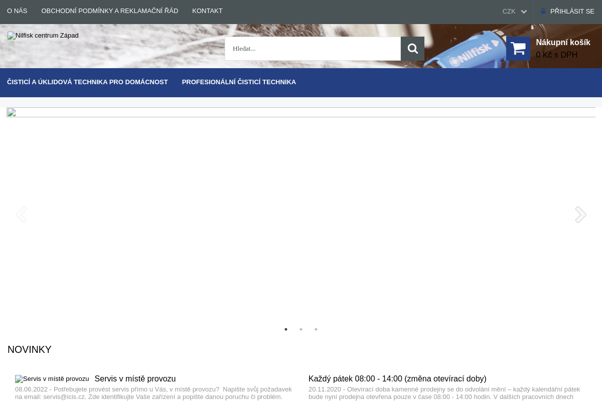 Nilfisk centrum Západ