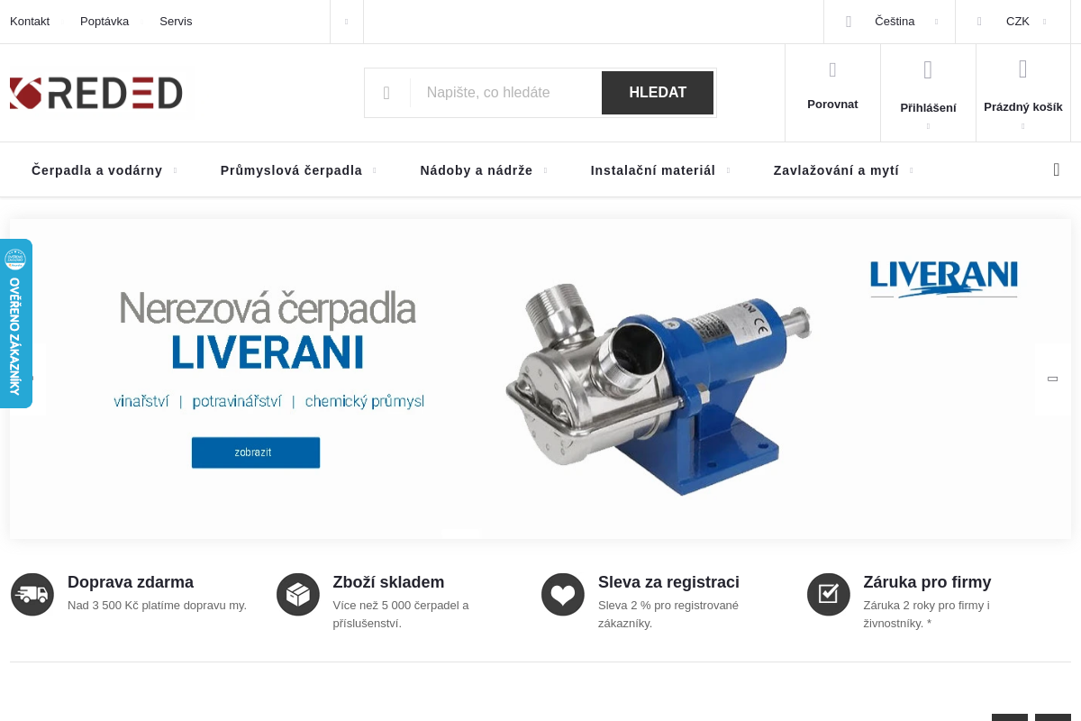 RedEd.cz - čerpací technika