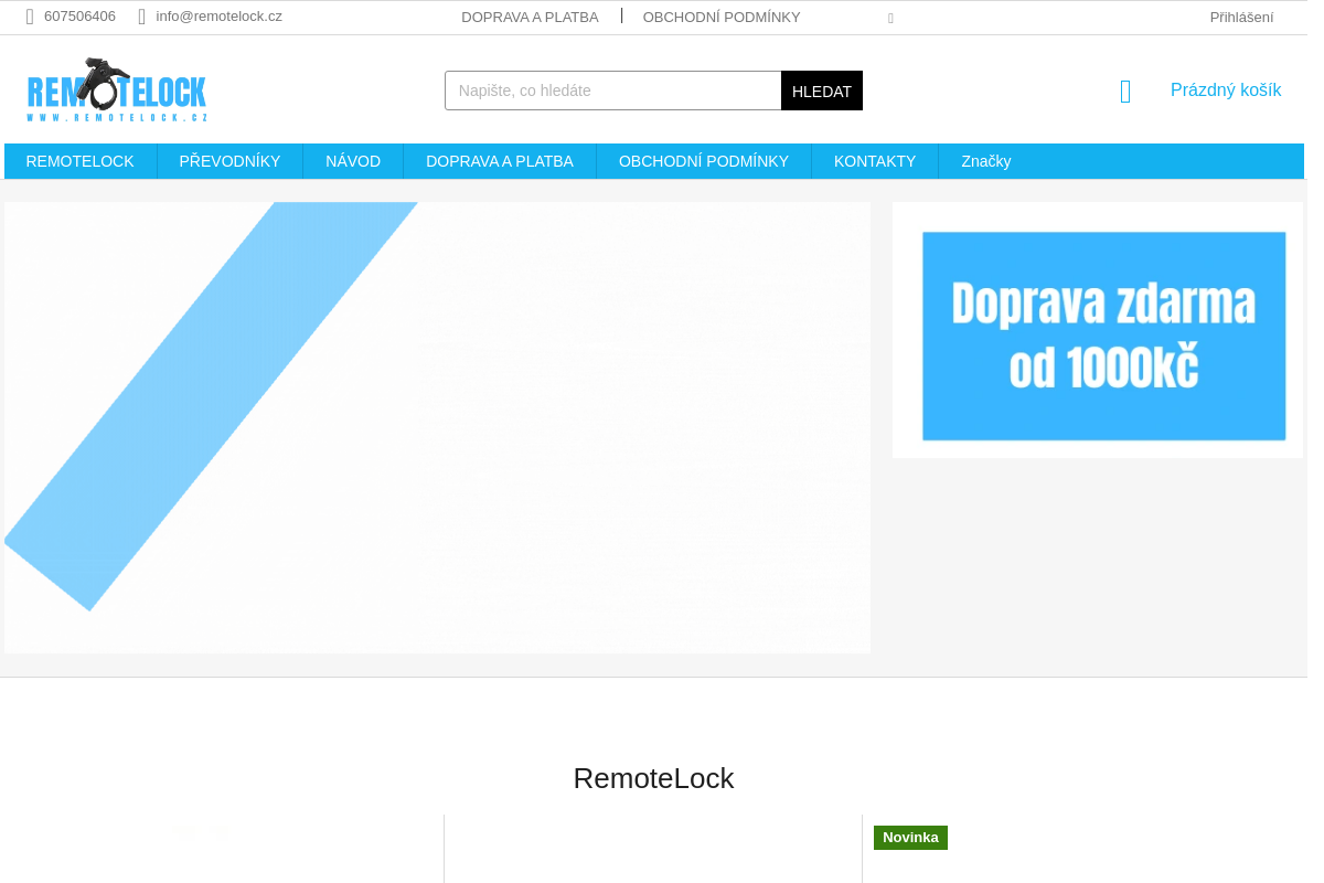 RemoteLock.cz