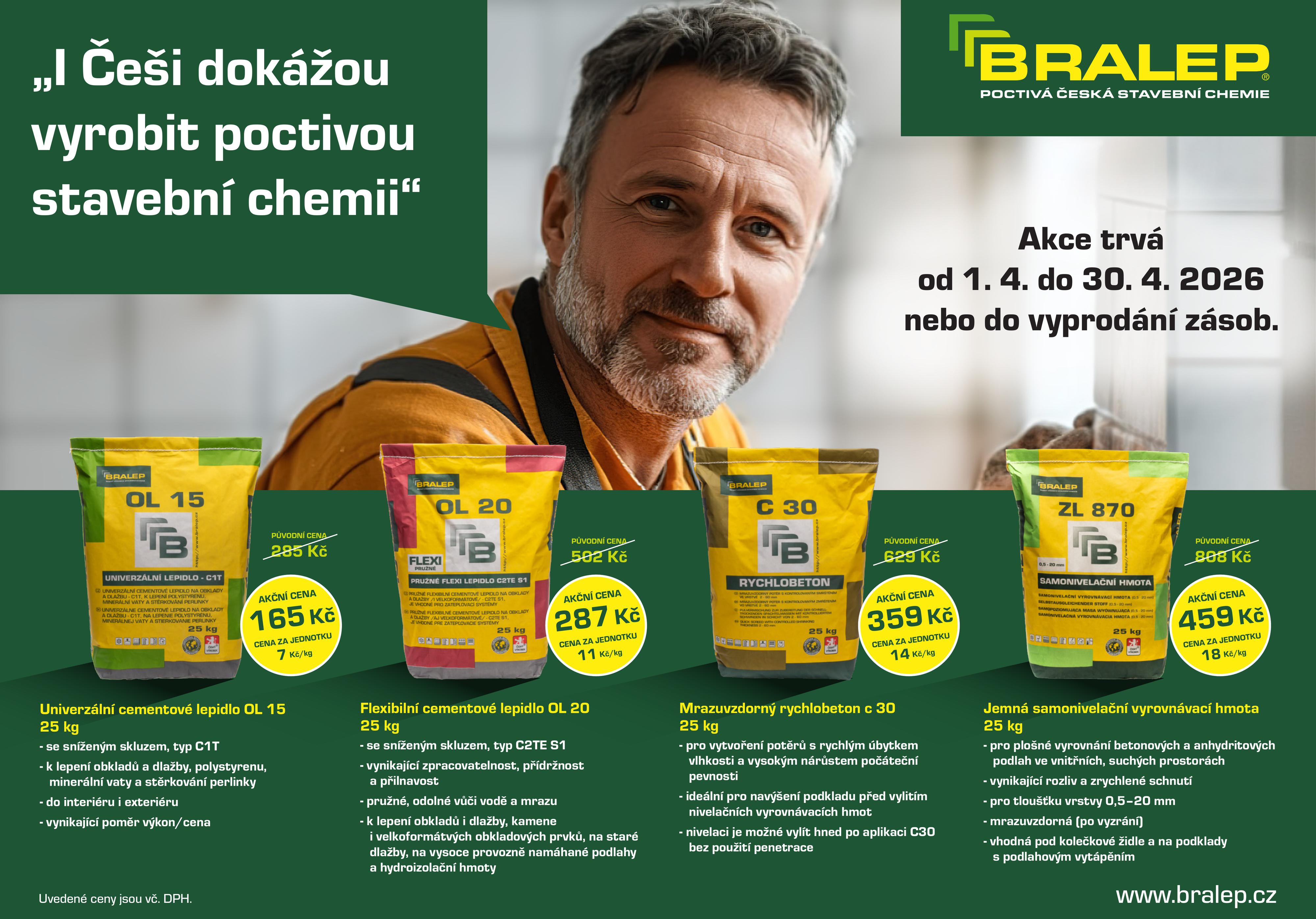 Česká stavební chemie Bralep - akce u Karpemu