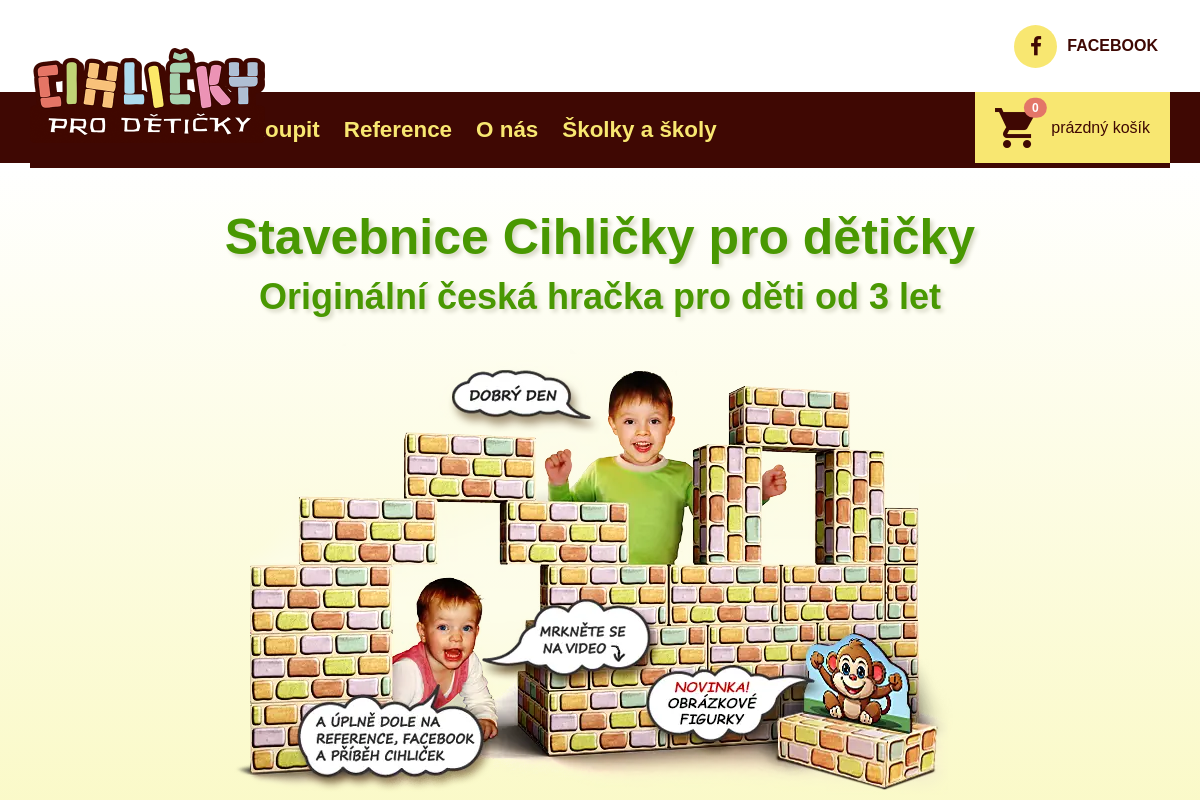 Cihličky pro dětičky