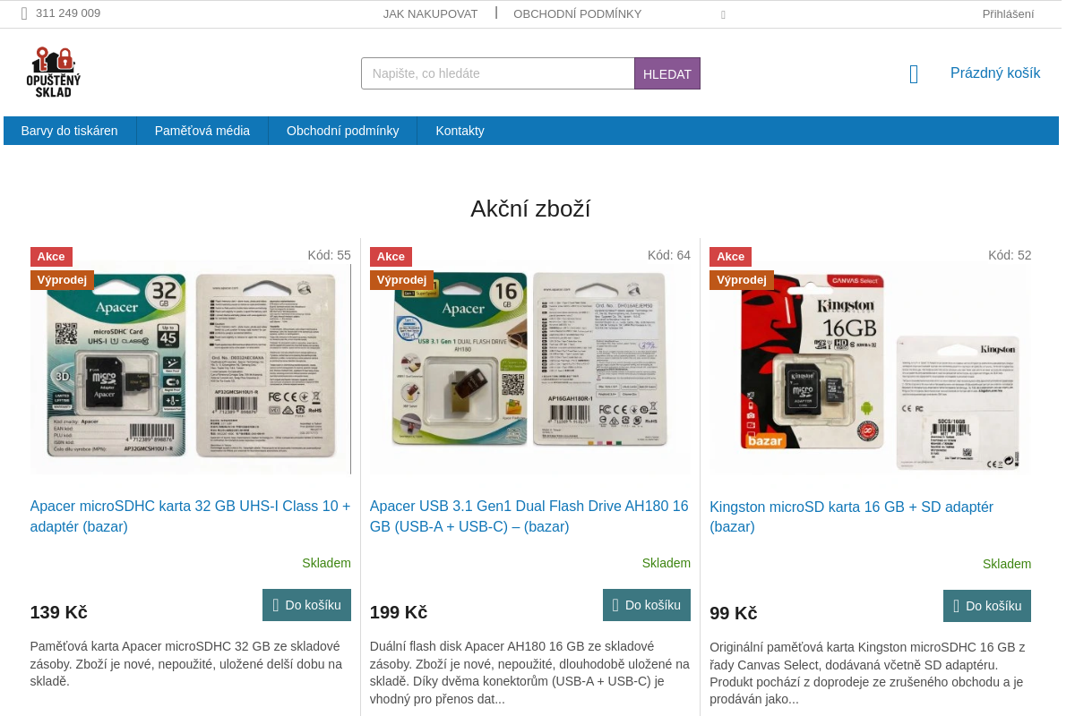 Opustenysklad.cz foto 1