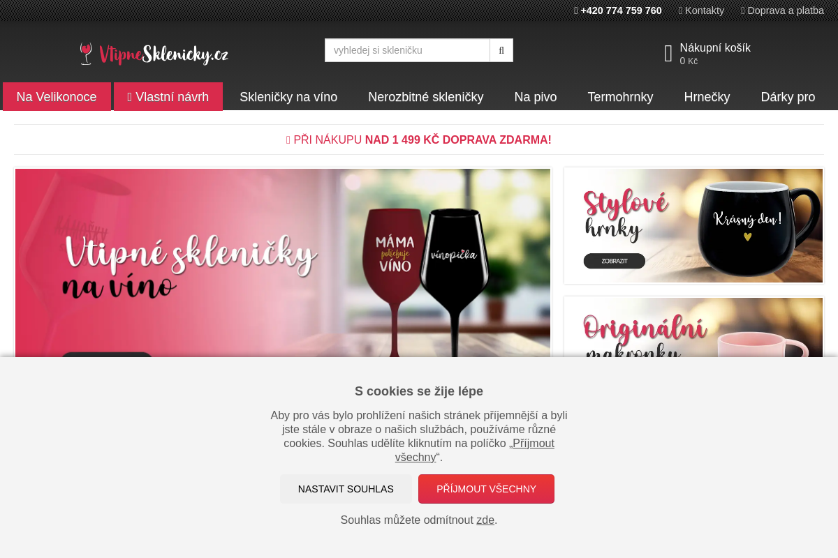 VtipneSklenicky.cz