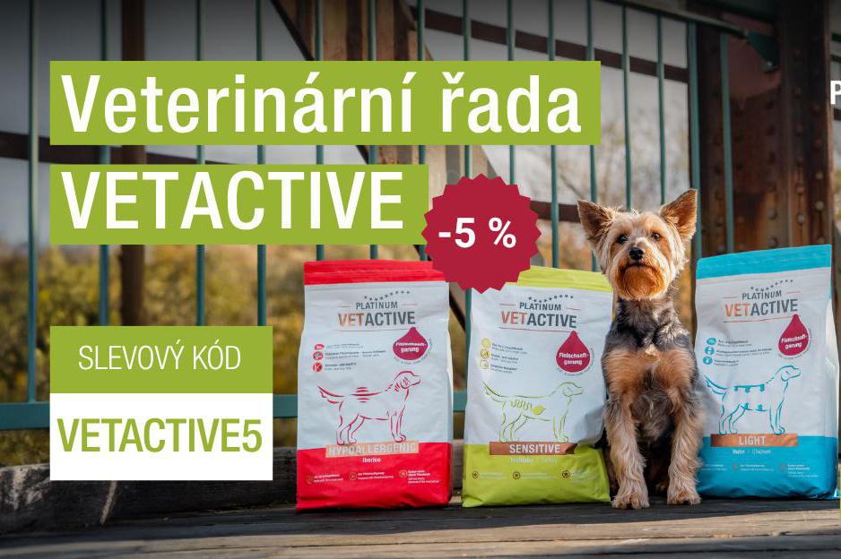 Produkt měsíce: Krmivo PLATINUM VETACTIVE