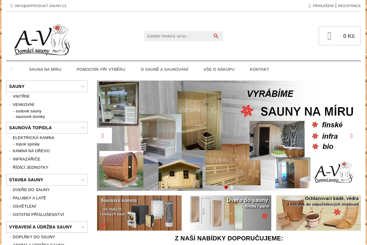 Avprodukt-sauny.cz