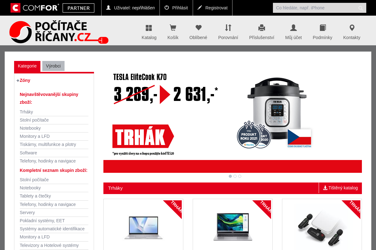 Obchod.pocitacericany.cz