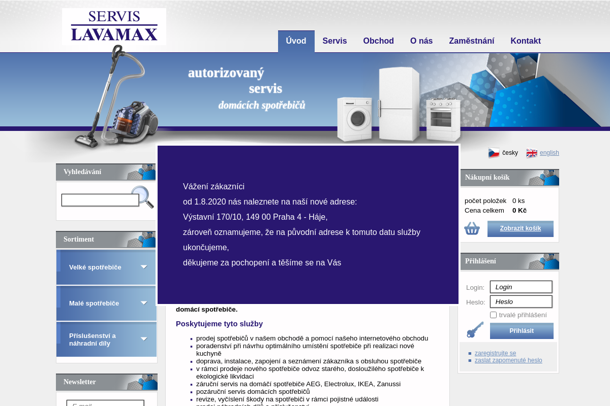 SERVIS LAVAMAX, s.r.o.