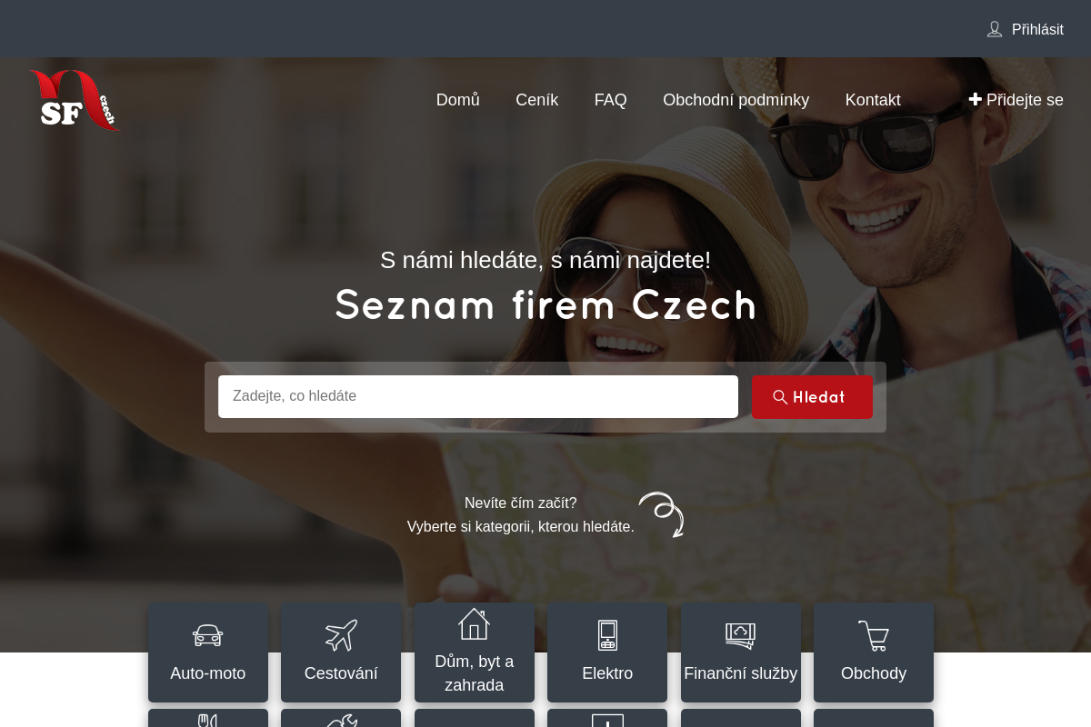 Seznam firem Czech s.r.o.