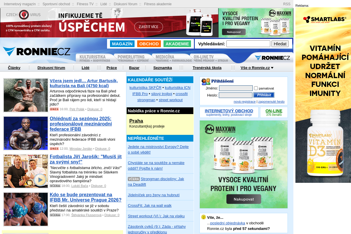 Internetový magazín Ronnie.cz foto 1
