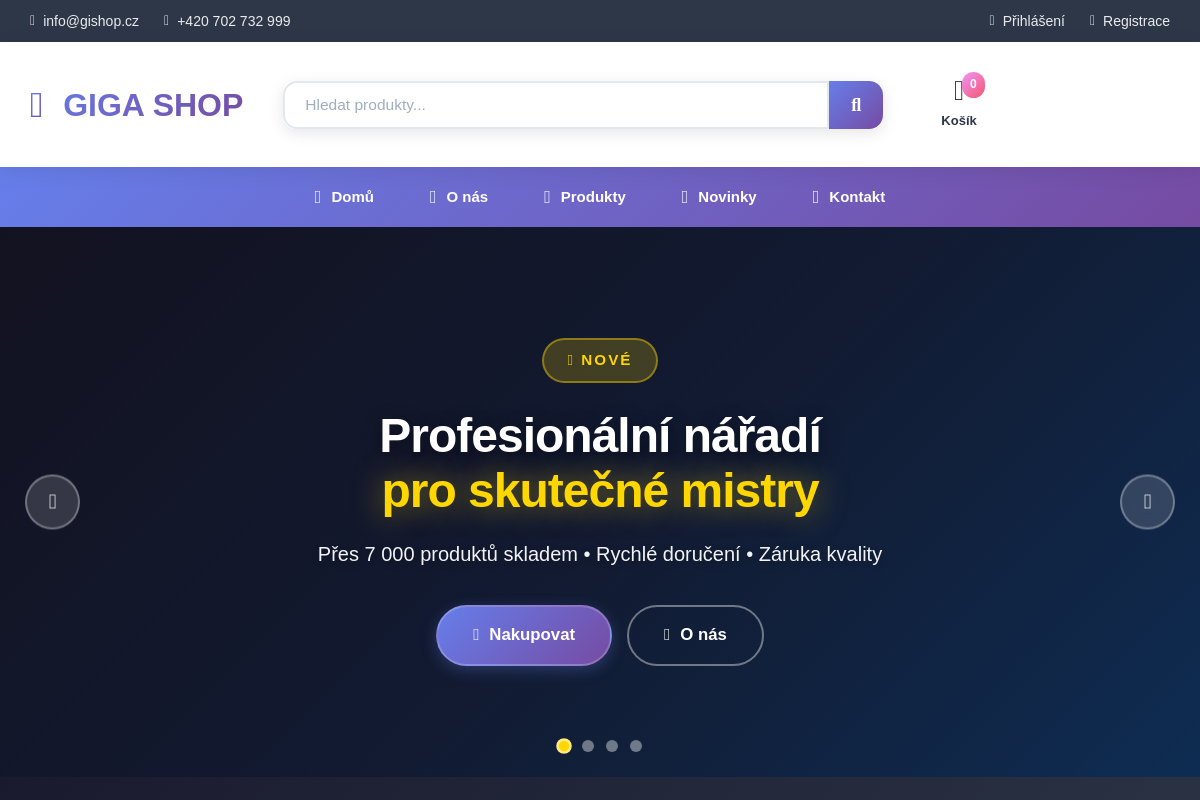 Giga Shop - obchodní dům