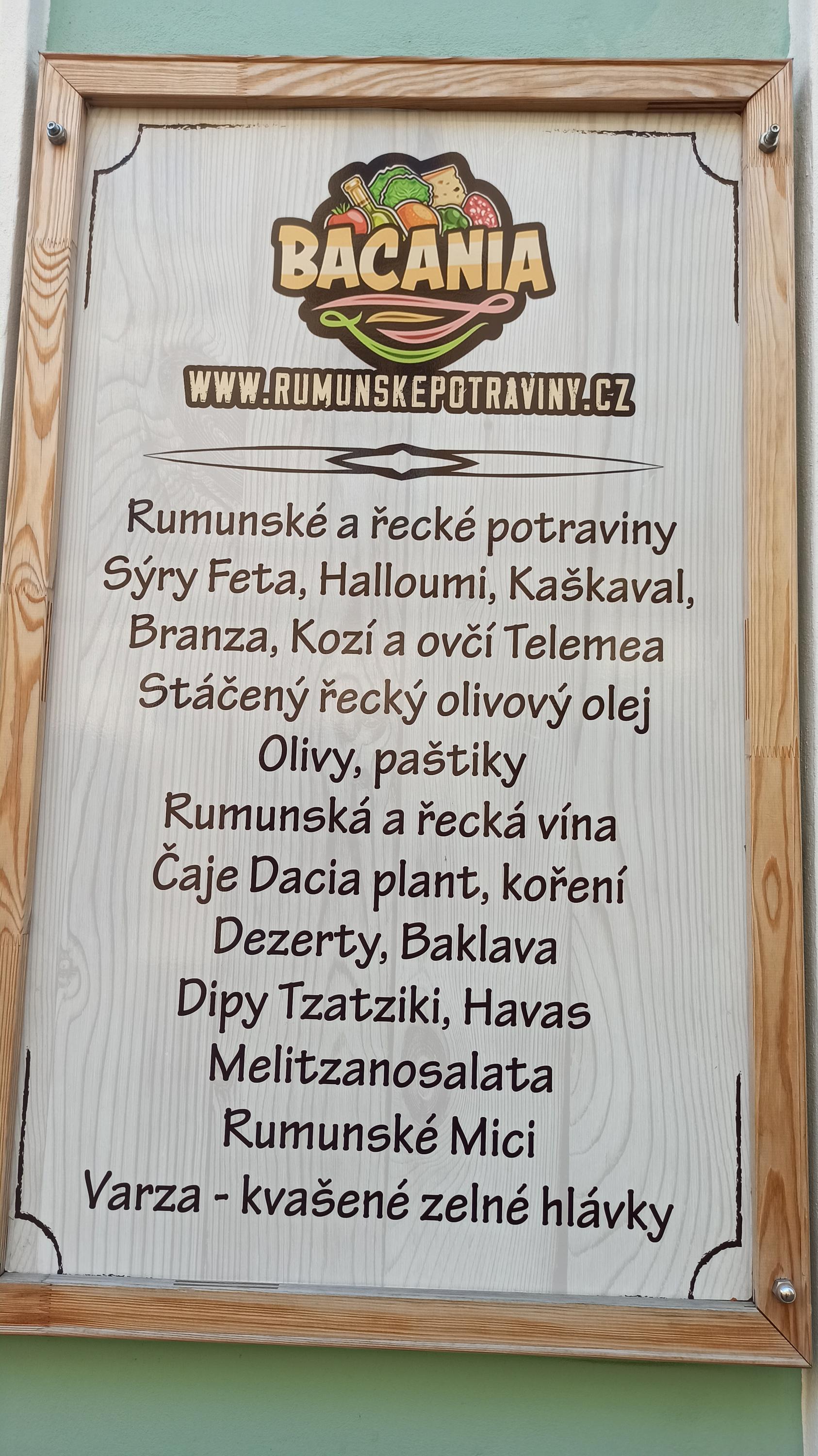 Rumunské potraviny Bacania foto 6