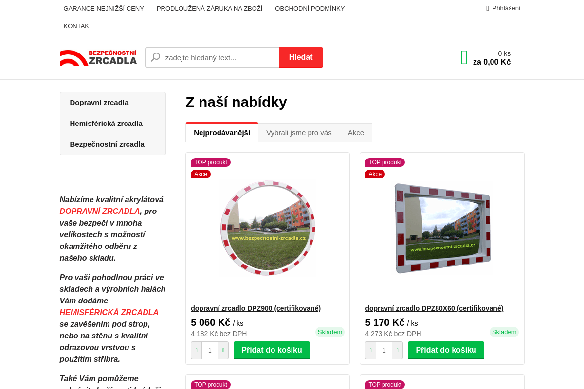 Bezpecnostni-zrcadla.cz foto 1