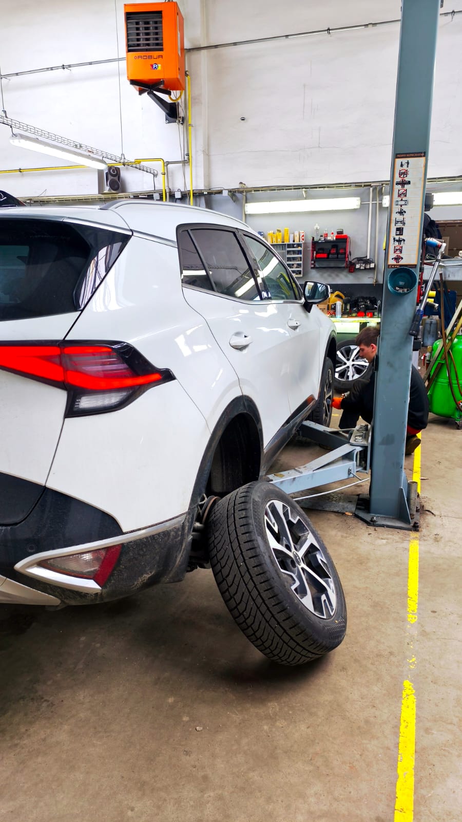 Přezouvání pneumatik, výměna kol