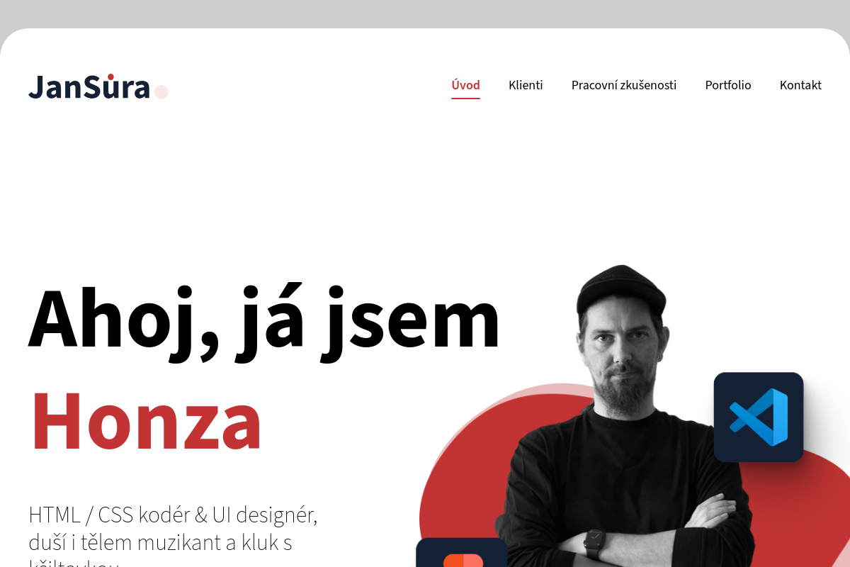 Webdesigner Jan Sůra