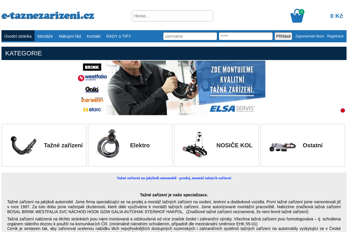 Tažné zařízení - Milan Volena