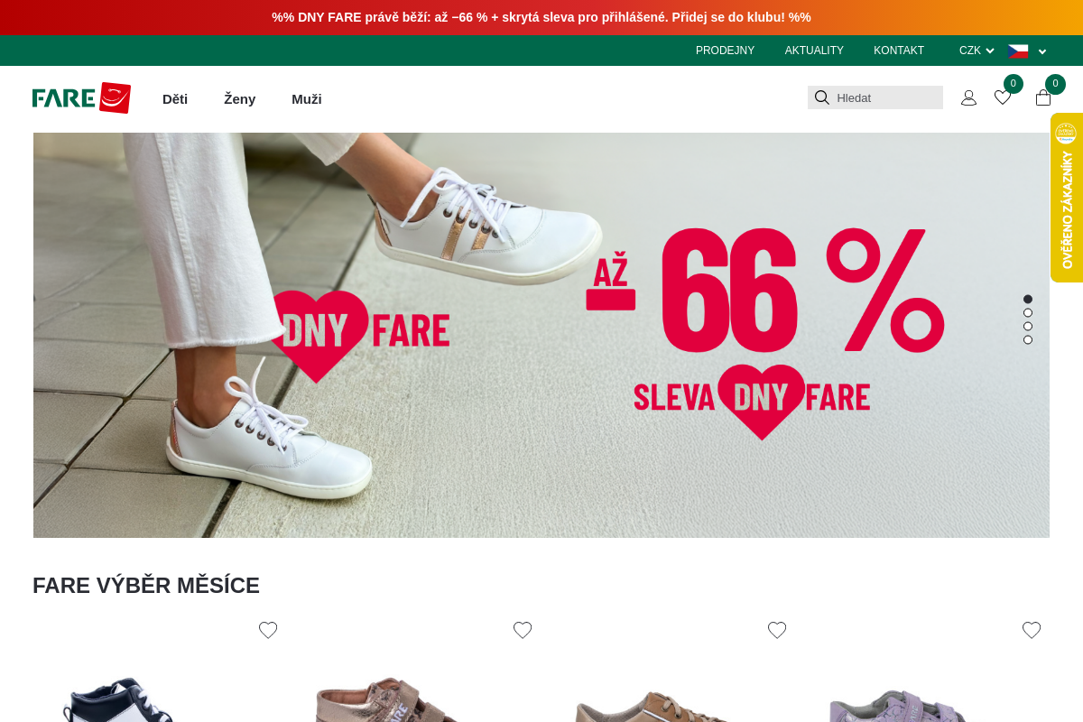 Fare.cz - kvalitní česká obuv
