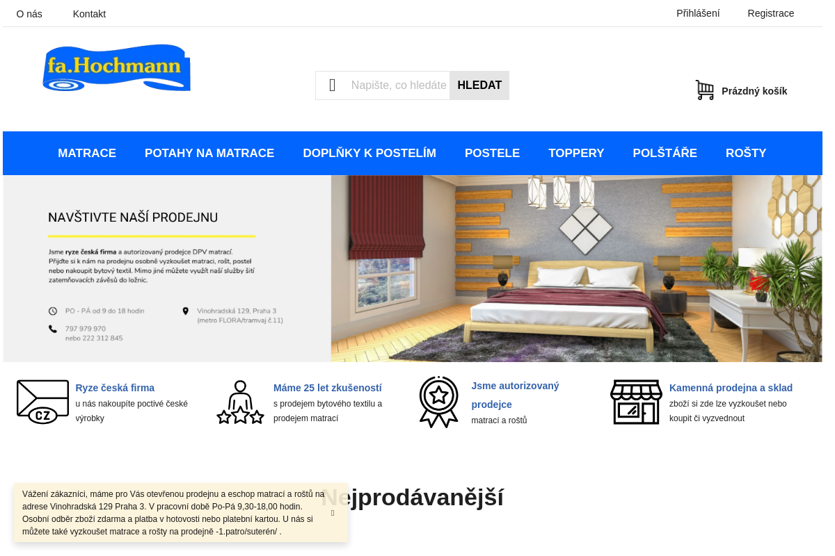 rosty-matrace-postele-hochmann.cz