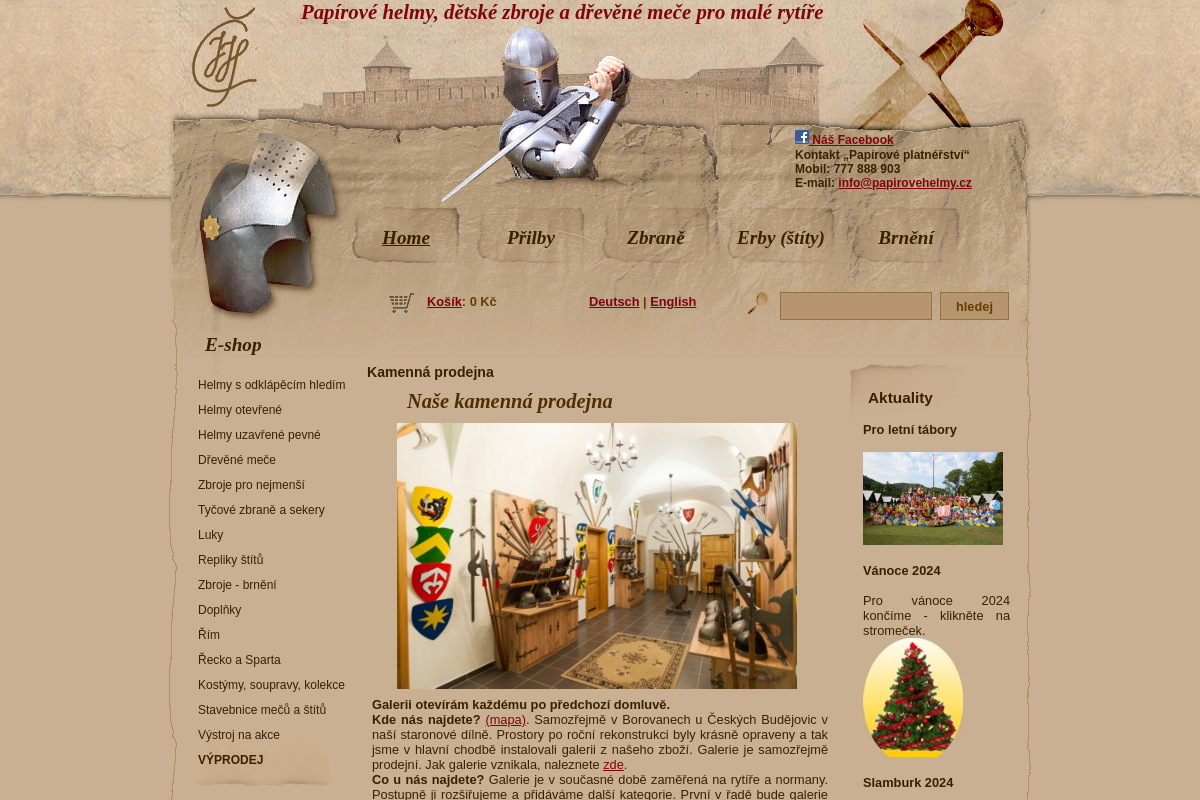 Papirovehelmy.cz