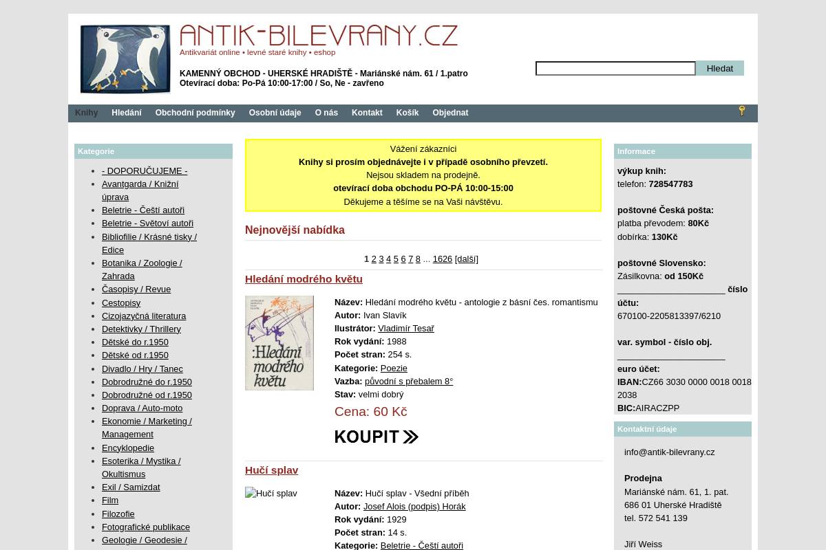 Antik-bilevrany.cz