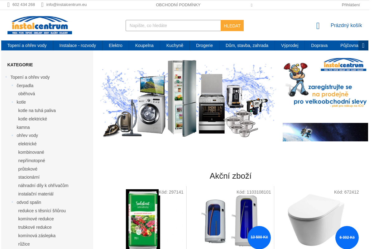 Instalcentrum s.r.o. eshop