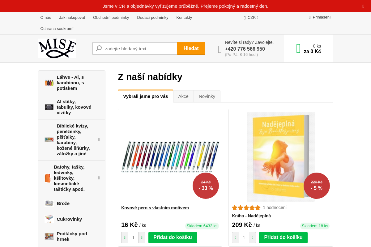 Křesťanské dárky