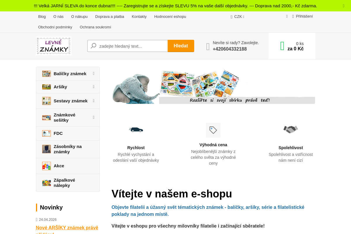 Levneznamky.cz
