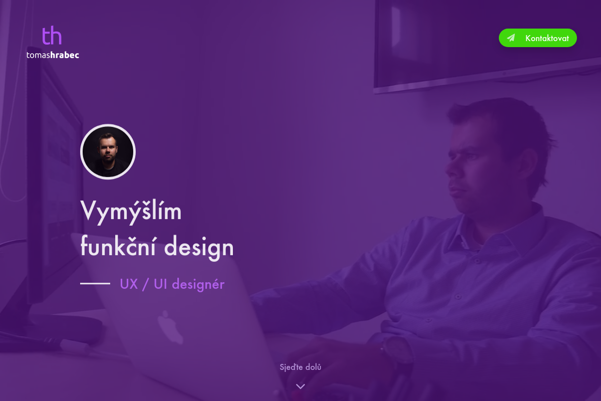 Tomáš Hrabec, UX/UI designér