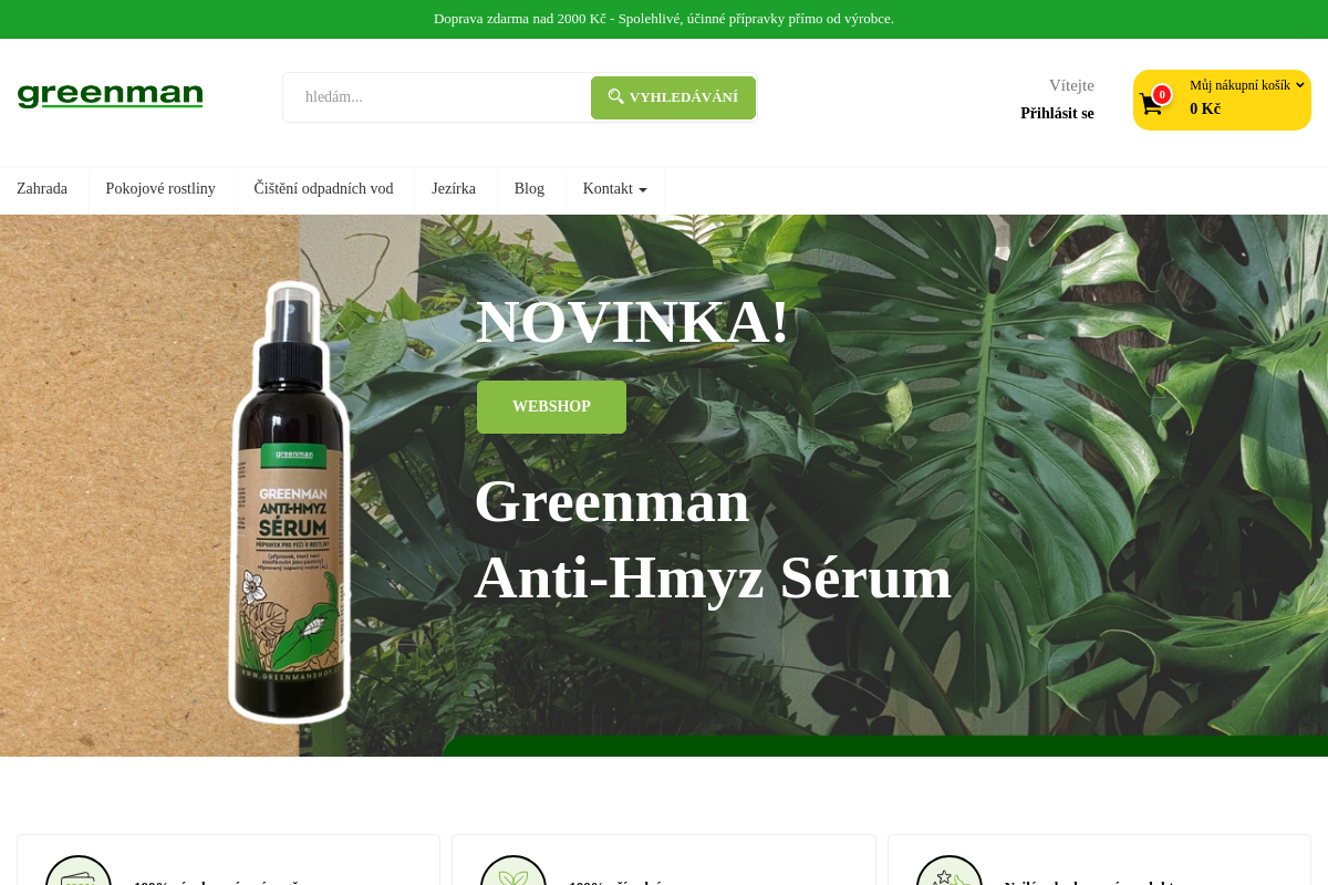 Greenmanshop.cz