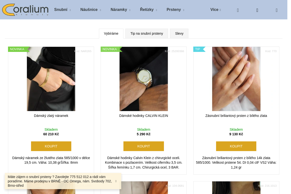 Klenoty-coralium.cz foto 1