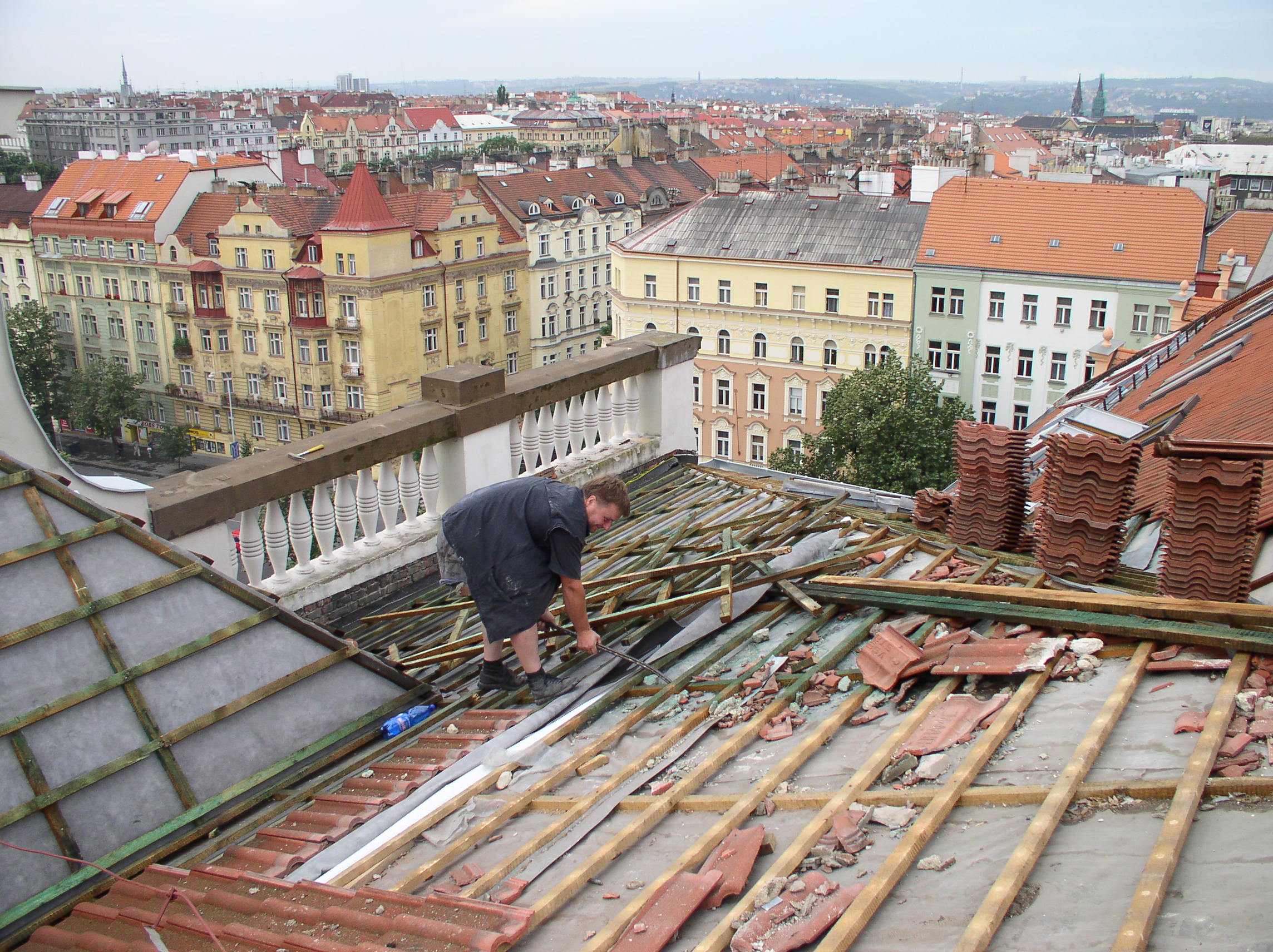Pavel Koutný - Střechy, přívěsné plošiny Olomouc foto 5